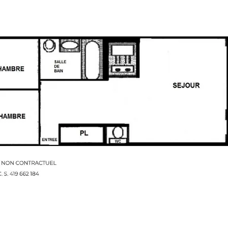 Appartement Les Menuires, 3 pièces, 8 personnes - FR-1-452-223